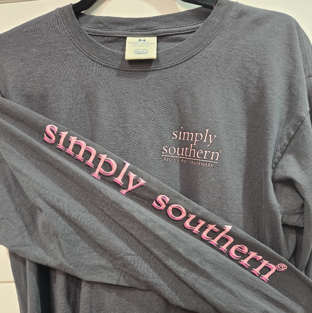 Simply Southern Best Friends Long Sleeve Shirt - Picture 5 of 7